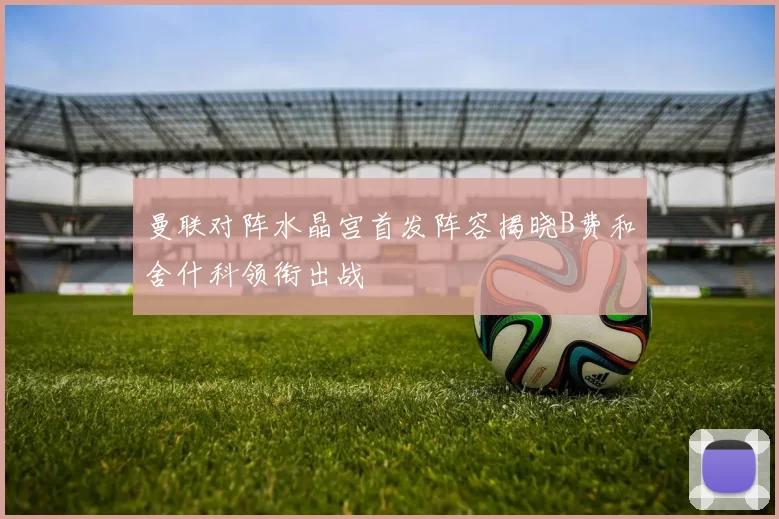 曼联对阵水晶宫首发阵容揭晓B费和舍什科领衔出战